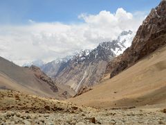 03 View Of Descent After Leaving Aghil Pass Towards Shaksgam Valley On Trek To K2 North Face In China